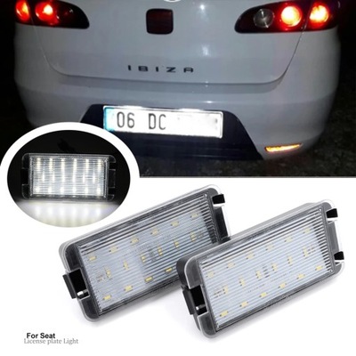 DIODO LUMINOSO LED PLACA REJESTRACYJNA CANBUS - SEAT ALTEA AROS  