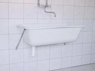 BAÑO Z POLIETYLENU, 65 L, 74 X 62 X 25 CM, KERBL  