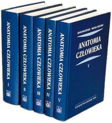 Anatomia człowieka tom 1-5