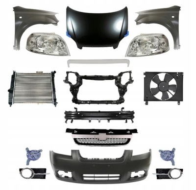 Chevrolet aveo t250 lift 2006-2011 kompletny перед фото №1