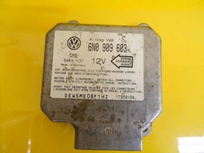 Модуль датчик подушка безпеки vw passat b4 6n0909603 nr1684 фото №1
