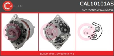 Генератори casco cal10101as фото №1