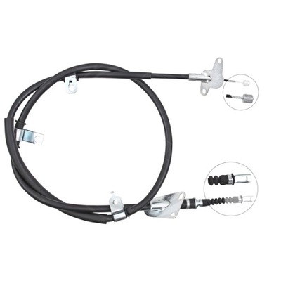 Трос тормоза ручного do kia optima фото №1