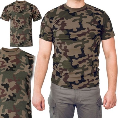 Koszulka Wojskowa Taktyczna T-shirt Texar wz. 93 PL Camo r. XL