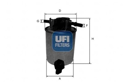 UFI FILTRO COMBUSTIBLES INFINITI FX 30D AWD  