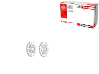 DISQUES FREIN 2PCS MINI (R50 R53) (R52) (R56) 