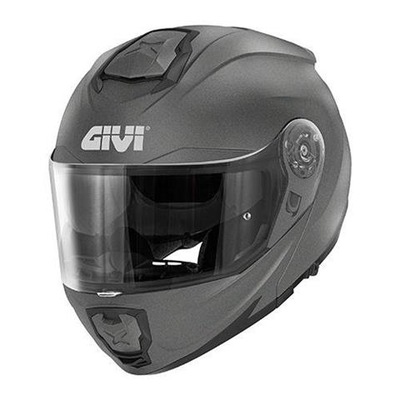 GIVI ШЛЕМ X.27 SOLID - Z BLĘDĄ - TYTAN КОВРИК РАЗМЕР XXL / 63