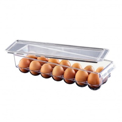 Pojemnik na jajka wytłaczanka organizer do lodówki na 14 jaj