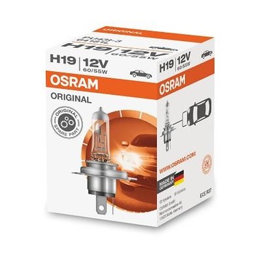 LAMPS AUTOMOTIVE OSRAM H19 ORIGINAL KARTONIK  