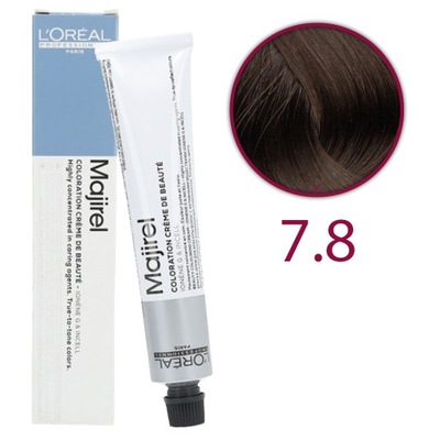 LOREAL MAJIREL FARBA DO WŁOSÓW - 7.8 - 50ml