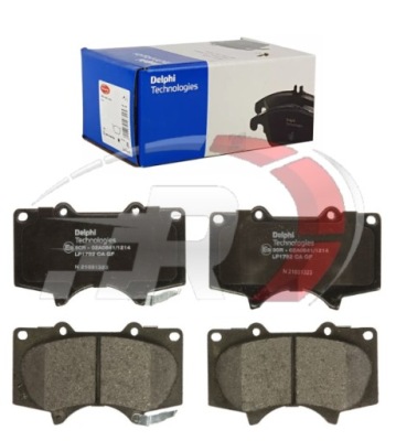 Lexus gx470 4,7 v8 2003-2009 тормозные колодки тормозные перед фото №1