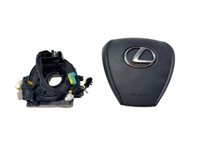 Lexus es 300h vii air bag подушка водія кермо стрічка перемикачі фото №1