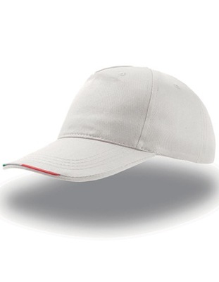 CZAPKA Z DASZKIEM Start Five Italia Cap WHITE