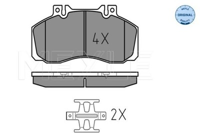 КОЛОДКИ HAM. DB P. 609- 814D 86- 94