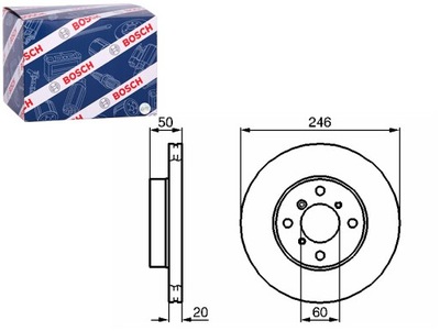 DISCOS DE FRENADO 2SZT. PARTE DELANTERA SUZUKI BALENO LIANA 1.3-1.9D 07.95-  