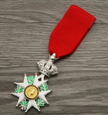 Francja , Medal rycerski Legionów Cesarza Napoleona , Srebrny , kopia