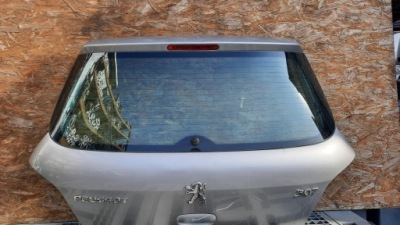 Скло задній кришки peugeot 307 hb 03r фото №1