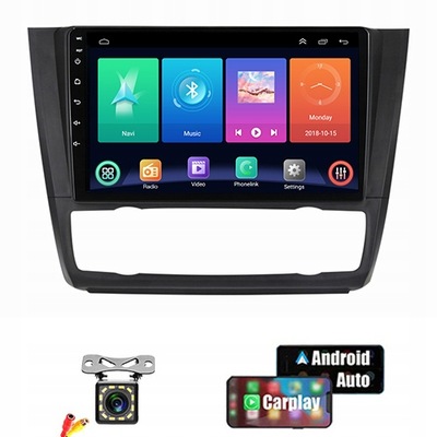 RADIO GPS ANDROID BMW 1 E81/E82/E87/E88 BT 6/128GB  