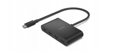 USZKODZONA Stacja dokująca Belkin AVC018btBK USB-C do 4xUSB-C X9D157