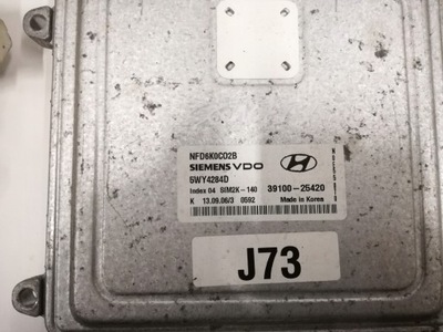 КОМПЬЮТЕР ДВИГАТЕЛЯ 39100-25420 HYUNDAI SONATA IV 2.0