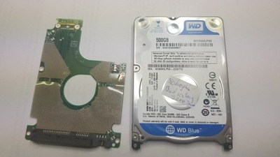 Elektronika dysku WD 500GB WD50000LPVX-22V0TT0