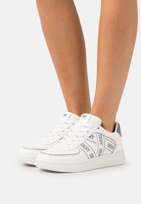 Buty sneakersy damskie DKNY białe 40