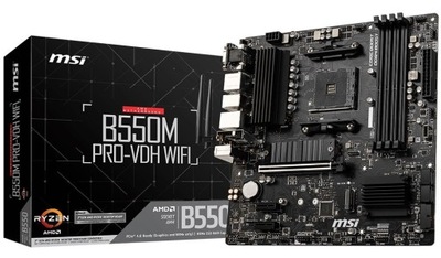 Płyta główna B550M PRO-VDH WIFI AM4 4DDR4 HDMI