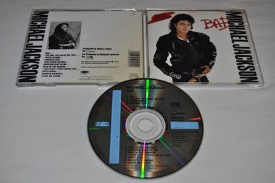 MICHAEL JACKSON - BAD 1990R PRAWIE IDEAŁ CD