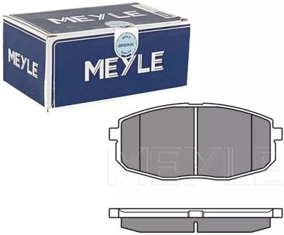 Meyle гальмівні колодки гальмівні перед 025 239 6617/w фото №1