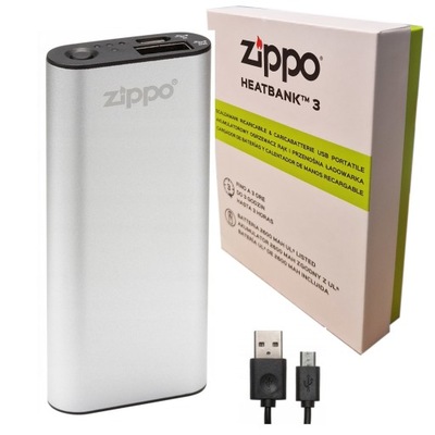 POWERBANK ZIPPO OGRZEWACZ DO RĄK DŁONI HEATBANK