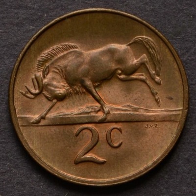 Republika Południowej Afryki - 2 centy 1978