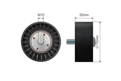 NTY ROLLO NAPINACZA, CORREA DE CUÑA MULTICOSTAL RNK-DW-004  