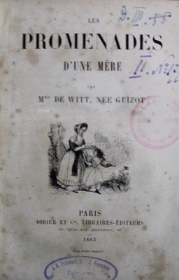 Les Promenades d Une Mere 1863 r.