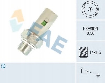 SENSOR DE PRESIÓN ACEITES RENAULT LAGUNA MEGANE I II  