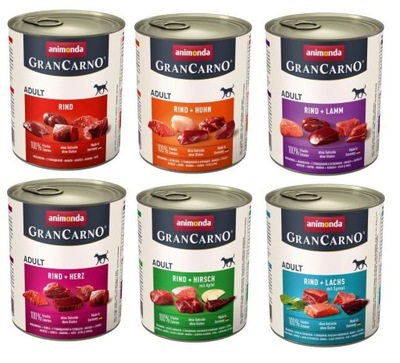 Animonda GranCarno mix smaków 6 x 400 g