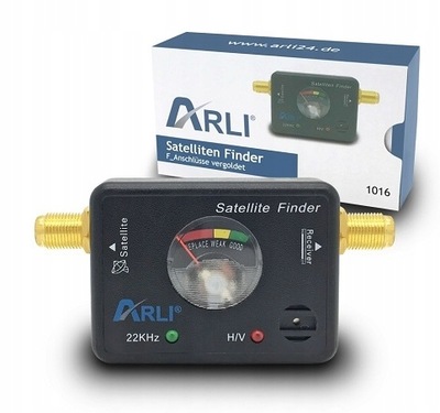 Miernik do ustawiania anten satelitarnych