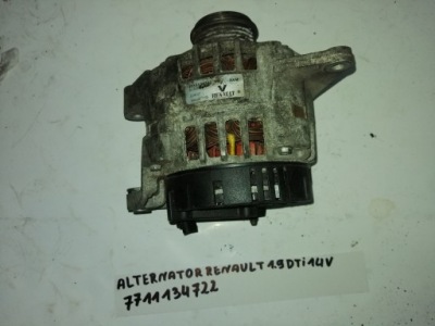 Генератор renault оригинальный номер 7711134722 фото №1
