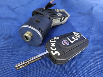 Замок запалювання ключ fiat scudo iii фото №1