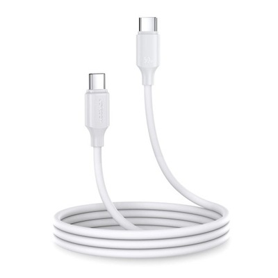 JOYROOM KABEL USB-C - USB-C 480MB/S 60W 1M BIAŁY (