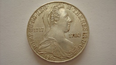 Austria 25 szylingów 1967 Maria Teresa stan 1