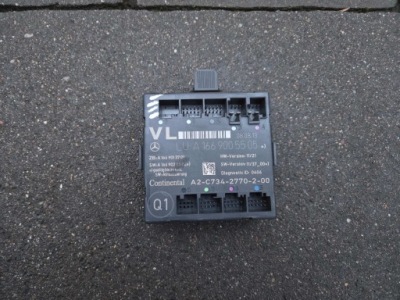 Mercedes ml w166 блок керування модуль двері ліва перед a1669009412 фото №1