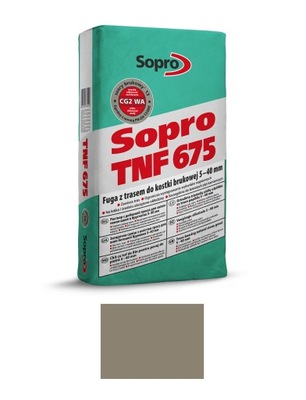Sopro TNF 675 Fuga do kostki szary brukowy 25kg