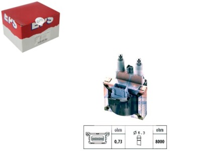 Facet катушка зажигания 7700854307 7700872692 401003 фото №1