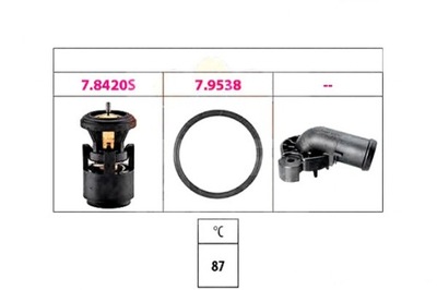 Facet термостат audi a2 1.4 8z0 фото №1