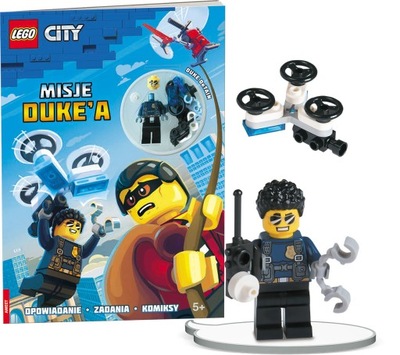 Lego city misje Dukea z minifigurką...