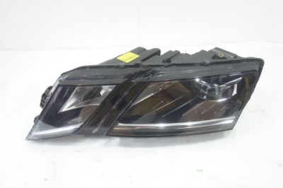 Лампа перед левая octavia iii full led фото №1