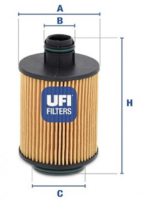 FILTRAS ALYVOS UFI 2506100 