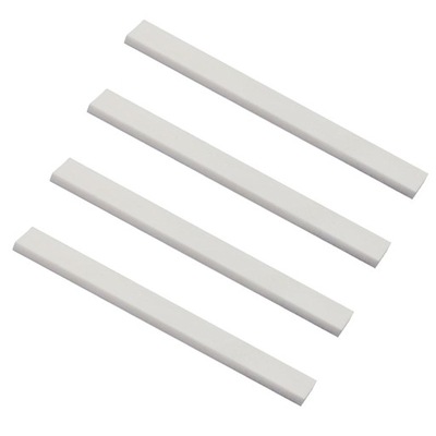 4 sztuki części siodełka mostka w kolorze białym,
