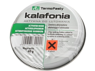 Kalafonia lutownicza 40g AG (1492#)