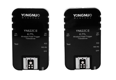 Zestaw wyzwalaczy Yongnuo YN622C II do Canon